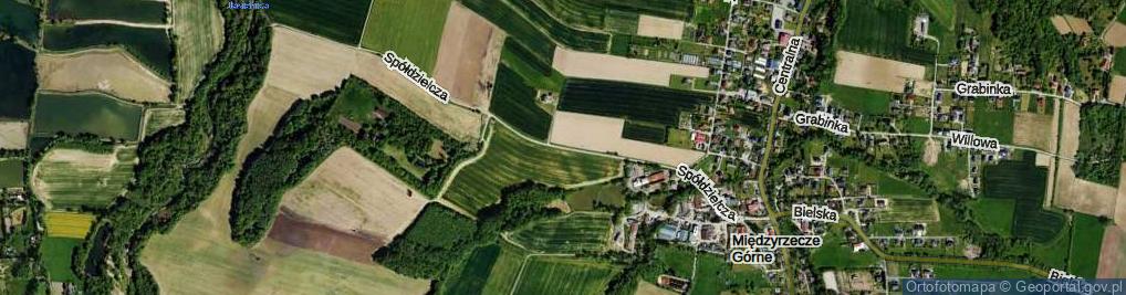 Zdjęcie satelitarne Spółdzielcza ul.